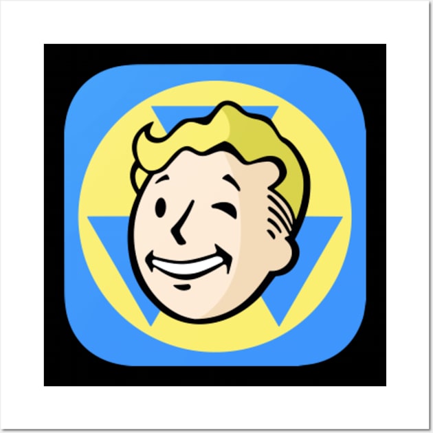 Vault boy 2 Wall Art by Gooth